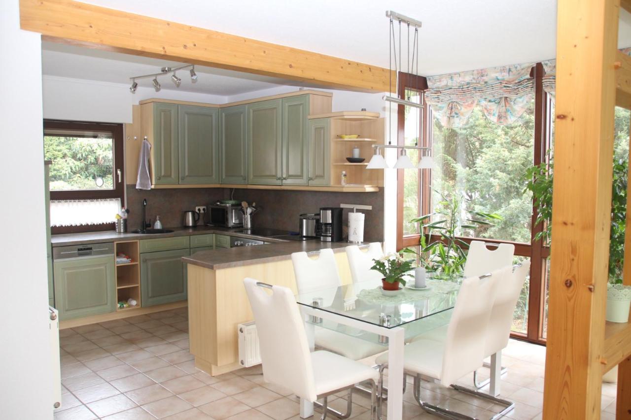 Ferienwohnung Rennsteigblick Riechheim ภายนอก รูปภาพ